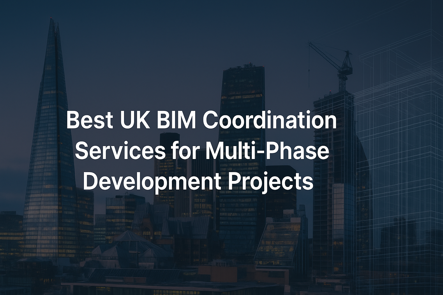 UK BIM Coordination Service Providers